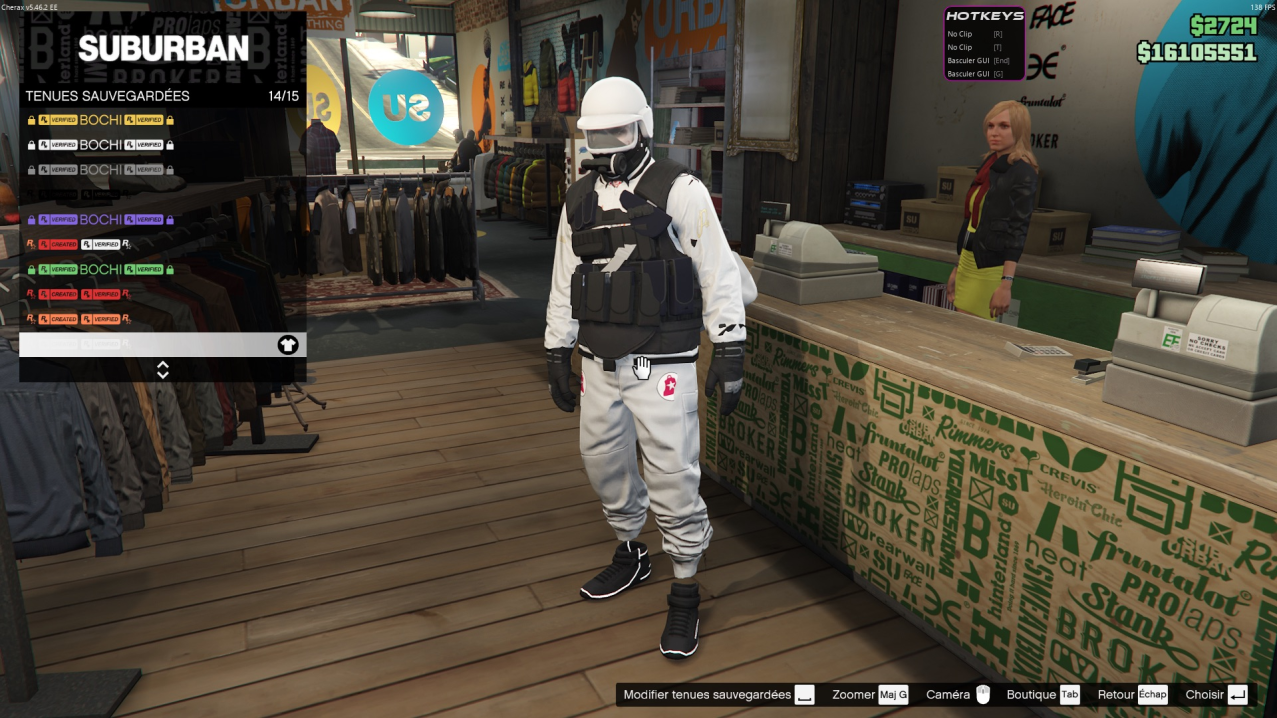 Tenue blanche 2