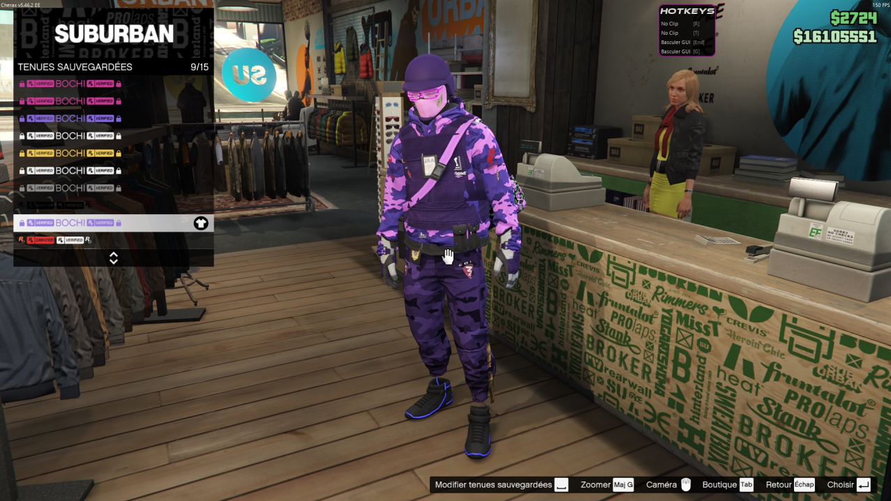 Tenue camo