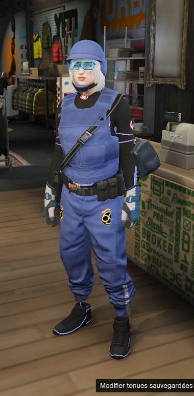 Tenue Bleu