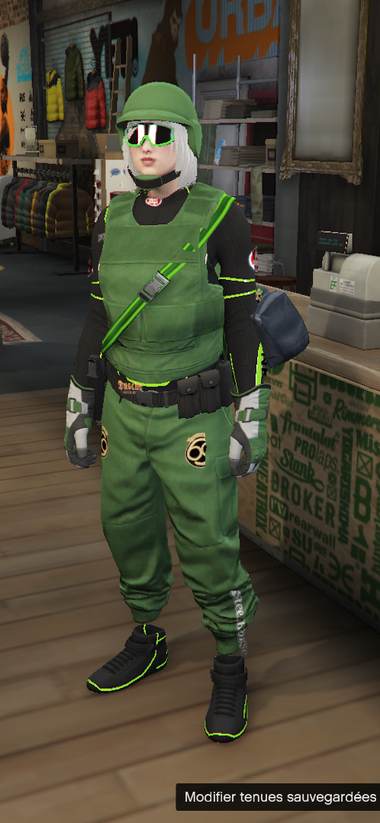 Tenue Vert